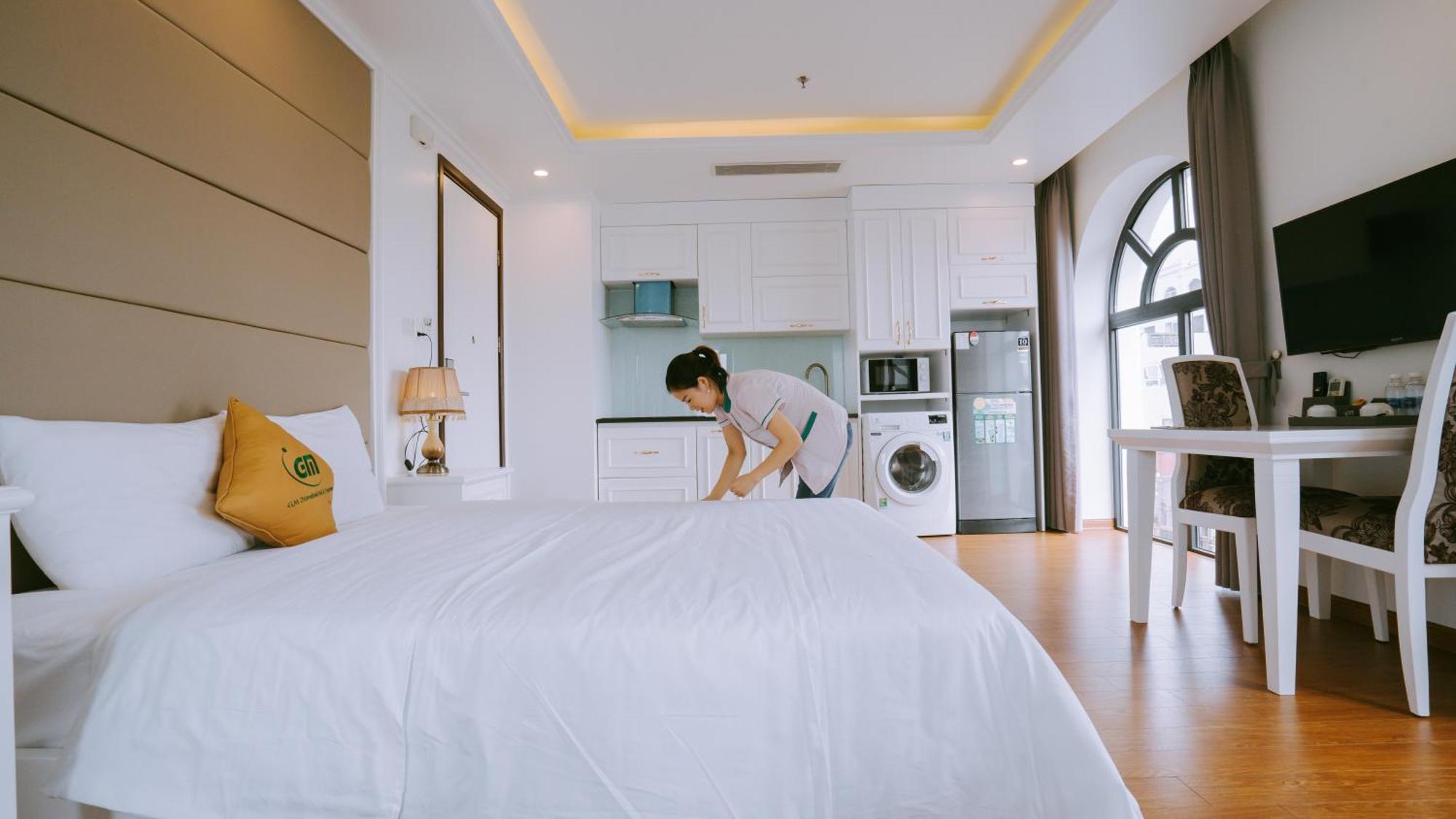 Gm Hotel And Apartment Hai Phong Exteriör bild